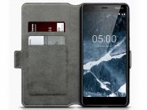 CaseBoutique SlimFit Bookcase Grijs - Nokia 5.1 hoesje