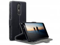 CaseBoutique SlimFit Bookcase Zwart - Nokia 5.1 hoesje