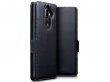 CaseBoutique Slim Zwart Leer - Nokia 7 Plus hoesje