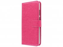 Bookcase Wallet Mapje Roze - Nokia 8.1 hoesje
