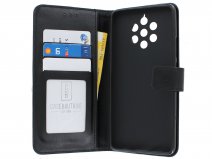 Bookcase Wallet Mapje Zwart - Nokia 9 PureView hoesje
