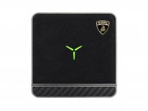 Lamborghini Alcantara Carbon Charging Pad - 10W Draadloze Oplader