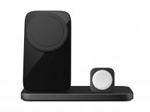 Nomad Stand One Max 3-in-1 MagSafe/Qi2 25W Charger Carbide - Verzwaarde Draadloze Oplader