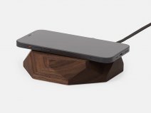 Oakywood Geometric Charging Pad Walnut - Draadloze Oplader van Hout