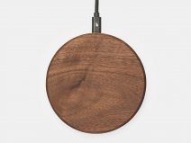 Oakywood Slim Charging Pad Walnut - Draadloze Oplader van Hout