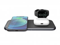 Zens Aluminium 4-in-1 Wireless Charger incl. Apple Watch (2 x 10W)