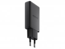 Nomad 40W GaN Slim Wall Charger USB-C Adapter Oplader - Zwart
