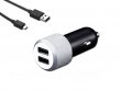 Just Mobile Highway Max Micro-USB - Luxe Duo 12V Autolader (4.2A)