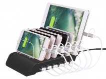 Powerstation 6-port Charger Zwart - Oplader voor 6 Devices