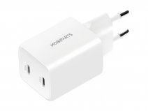 Mobiparts 35W GaN Wall Charger - Oplader met 2 x USB-C