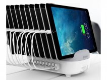Orico 10-port Charging Docking Station Wit - Oplader voor 10 Devices