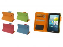 Colorblock Stand Case Hoes voor Samsung Galaxy Tab 2 7.0