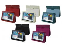 Croco Work & Media Stand Case voor Samsung Galaxy Tab 2 10.1