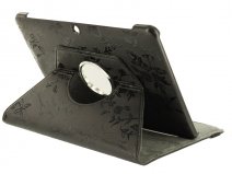 Flower Swivel 360 Stand Case voor Samsung Galaxy Tab 2 10.1