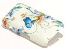 Crystals Butterfly Art Case Samsung Galaxy Gio S5660