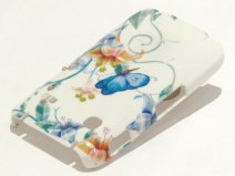 Crystals Butterfly Art Case Samsung Galaxy Gio S5660
