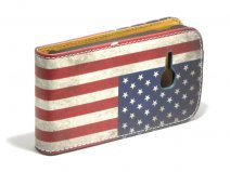 USA Vintage Flip Case voor Samsung Galaxy Mini 2 (S6500)