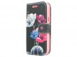 Beautiful Flowers Book Case - Samsung Galaxy Trend Lite Hoesje