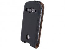 Mobiparts Premium Echt Leren Flip Case voor Samsung Xcover 2