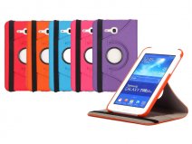 Color Canvas Swivel Case - Hoes voor Samsung Galaxy Tab 3 7.0 Lite