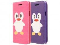 Pinguin Book Case - Samsung Galaxy A3 2015 hoesje