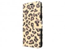 Leopard Book Case - Samsung Galaxy A5 2015 hoesje