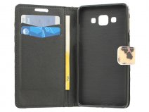Leopard Book Case - Samsung Galaxy A5 2015 hoesje