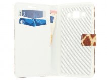 Giraffe Book Case - Samsung Galaxy A5 2015 hoesje