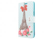 Sweet Paris Book Case - Samsung Galaxy A5 2015 hoesje