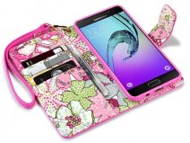CaseBoutique Lily Bookcase - Samsung Galaxy A5 2016 hoesje
