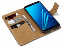 CaseBoutique Bookcase Classic - Galaxy A8 2018 Hoesje