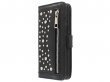 Stardust Studs Bookcase - Samsung Galaxy J3 2016 hoesje