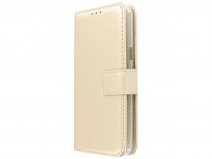 Golden Bookcase Goud - Samsung Galaxy J3 2016 hoesje