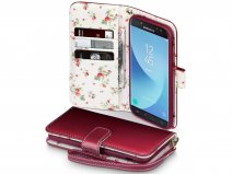 CaseBoutique Flower Book - Samsung Galaxy J5 2017 hoesje