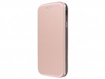 Elegance Slim Bookcase Rosé - Galaxy J5 2017 hoesje