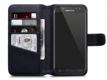 CaseBoutique Leren Bookcase - Samsung Galaxy J5 2017 hoesje