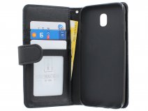 Zipper Book Case Zwart - Samsung Galaxy J5 2017 hoesje