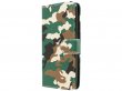 Camouflage Bookcase - Samsung Galaxy J7 2016 hoesje