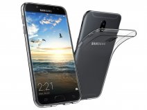 Transparante TPU Case - Samsung Galaxy J7 2017 hoesje