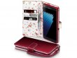 CaseBoutique Flower Bookcase - Samsung Galaxy Note 7 hoesje