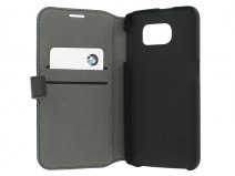 BMW Lederen Bookcase - Samsung Galaxy S6 hoesje