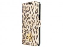 Guess Leopard Folio - Samsung Galaxy S6 hoesje