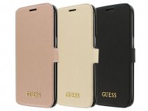 Guess Saffiano Bookcase - Samsung Galaxy S7 hoesje