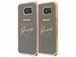 Guess Heart TPU Case - Samsung Galaxy S7 Edge hoesje