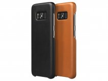 Mujjo Leather Case - Leren Samsung Galaxy S8 hoesje
