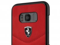 Ferrari Leather Hard Case - Samsung Galaxy S8+ hoesje