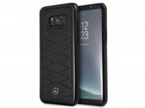Mercedes-Benz Leren Case - Samsung Galaxy S8+ hoesje