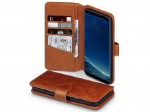 CaseBoutique Case Cognac Leer - Samsung Galaxy S8+ hoesje