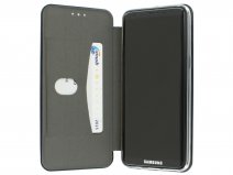 Elegance Bookcase Zwart - Samsung Galaxy S8+ hoesje