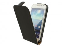 Elegant Slim Case - Kunstleren Hoesje voor Samsung Galaxy S4 Mini